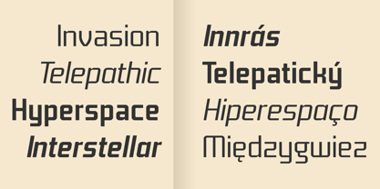 Titan Text OT Font Poster 3